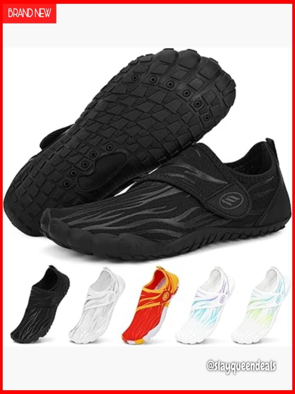 Women's Water Shoes Barefoot Hiking Non-Slip Breathable for Swim Beach Outdoor